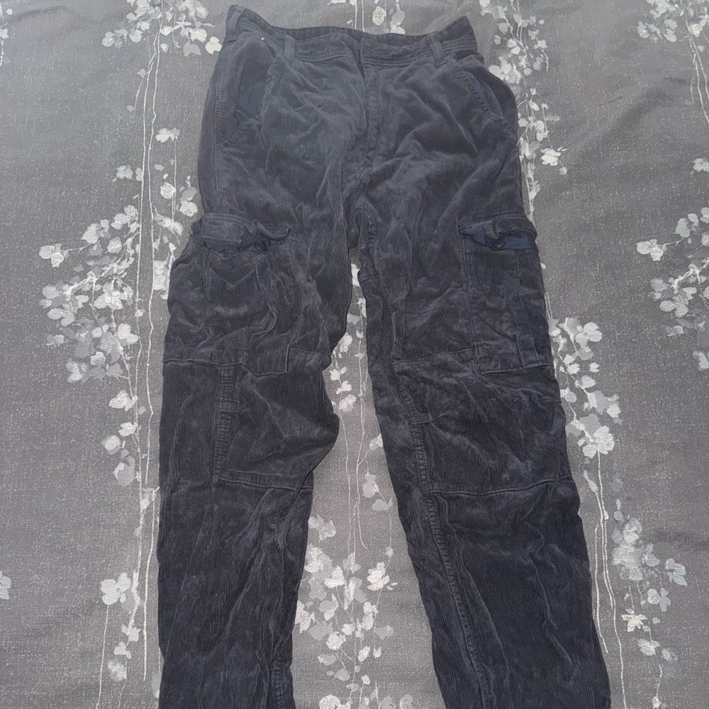 Brandy Melville Navy Blue Cargo Pants One Size